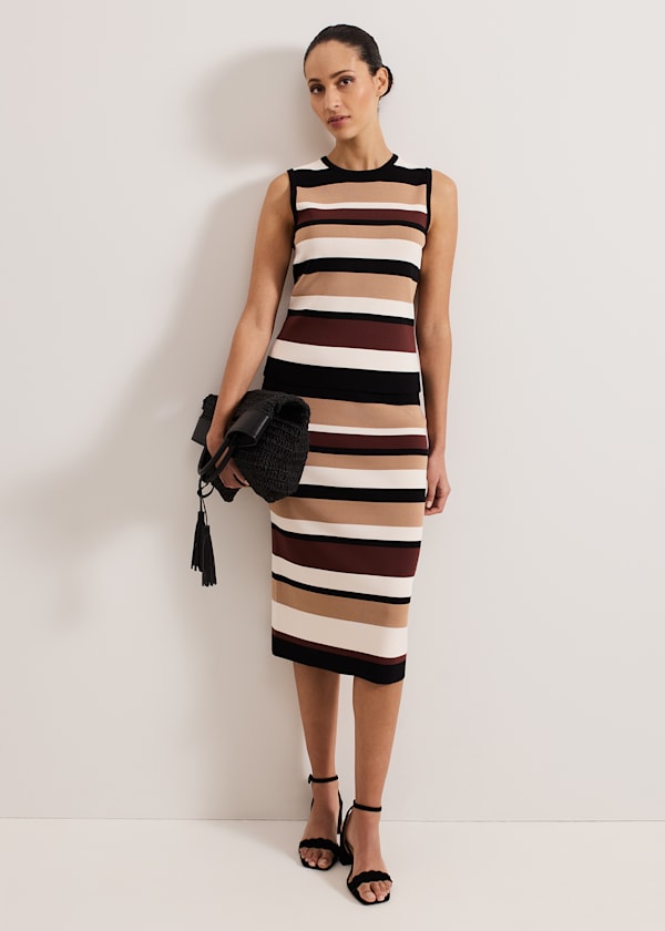 Louisa Stripe Skirt