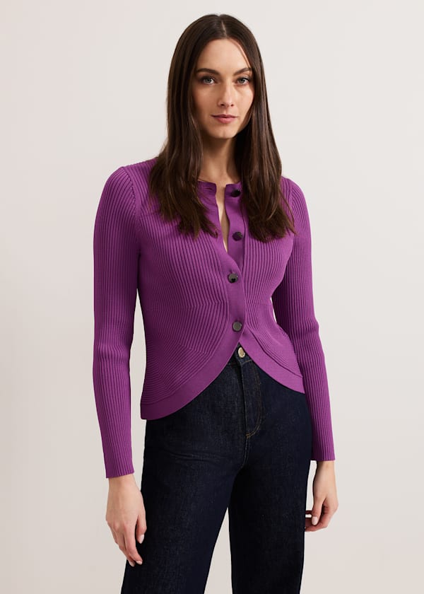Sharna Button Shrug