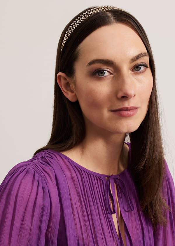 Metal Stone Headband