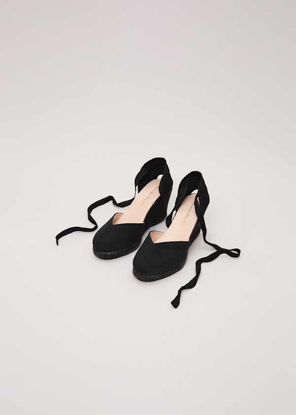 Canvas Wedge Espadrille