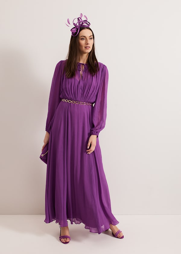 Amal Pleated Dress