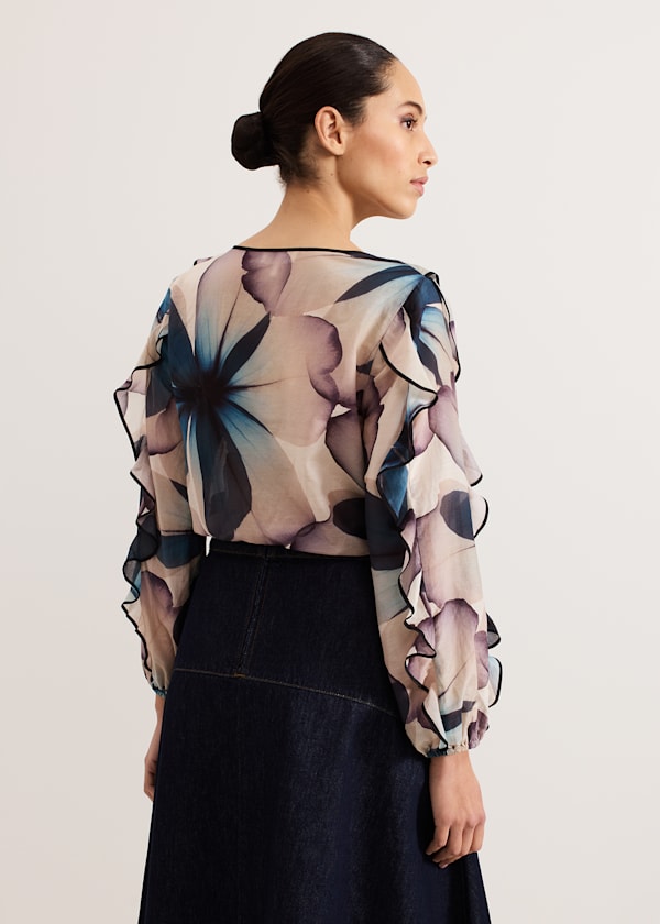 Cosmos Silk Blouse