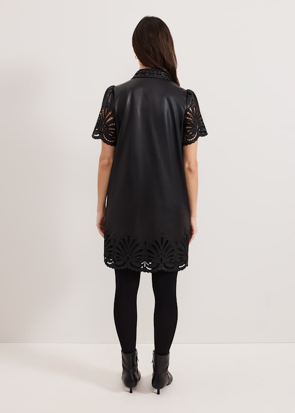 Cutwork Pu Dress