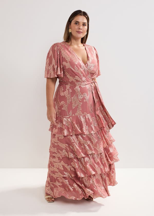 Elanie Shimmer Dress