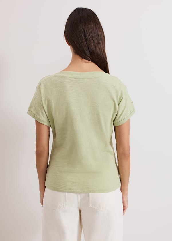 Suzie Button Top
