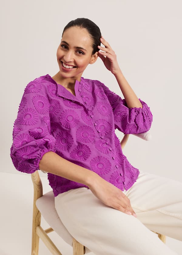 Daisy Poplin Blouse