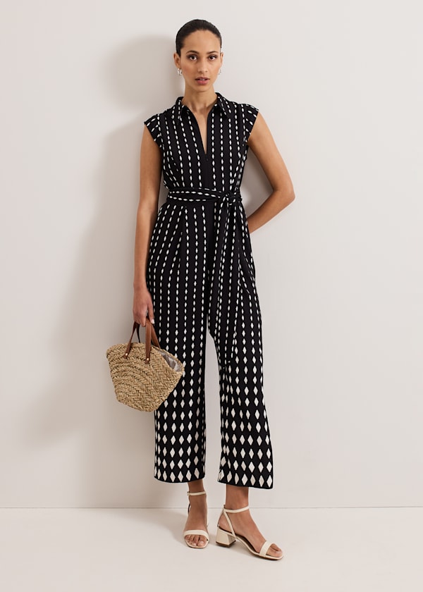 Delina Geo Jumpsuit