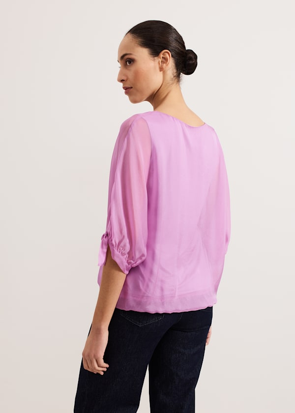 Madison Silk Blouse