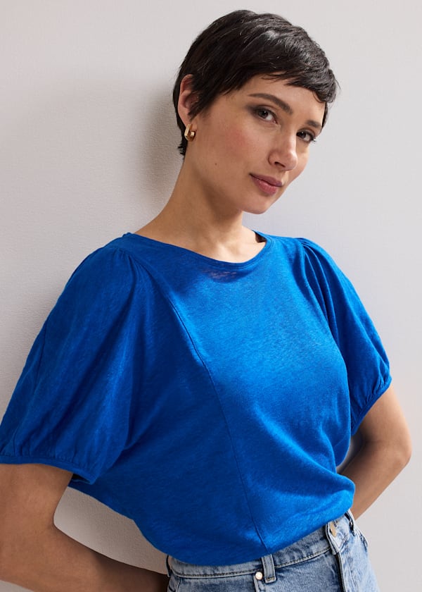 Arabel Linen Top