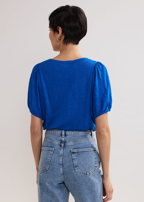 Arabel Linen Top