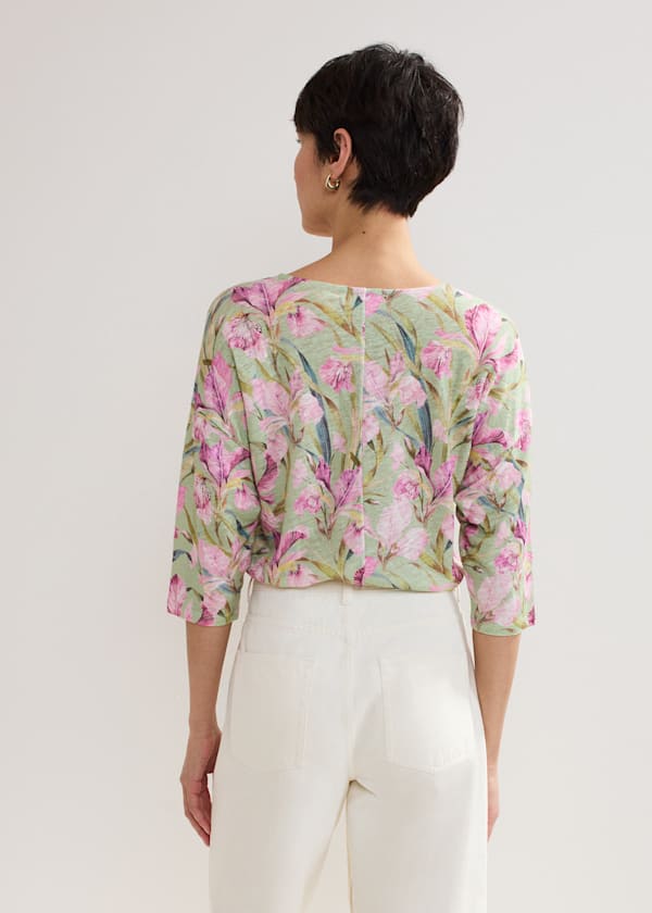 Flossie Linen Top