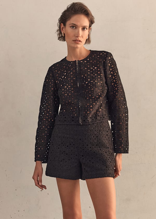 Maeva Cutwork Jacket Outfit
