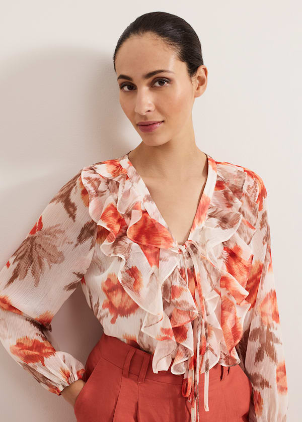 Ivana Printed Blouse