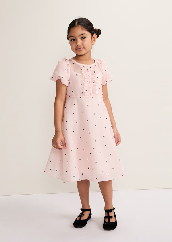 Bebe Heart Dress