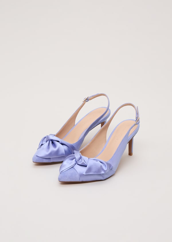 Twist Slingback Heels