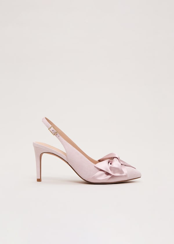 Twist Slingback Heels