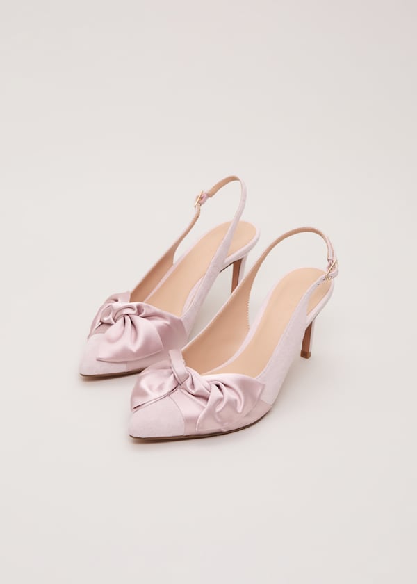 Twist Slingback Heels