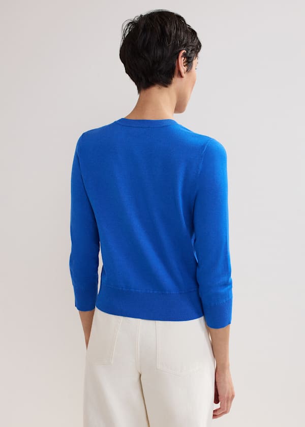 Robin Button Cardi