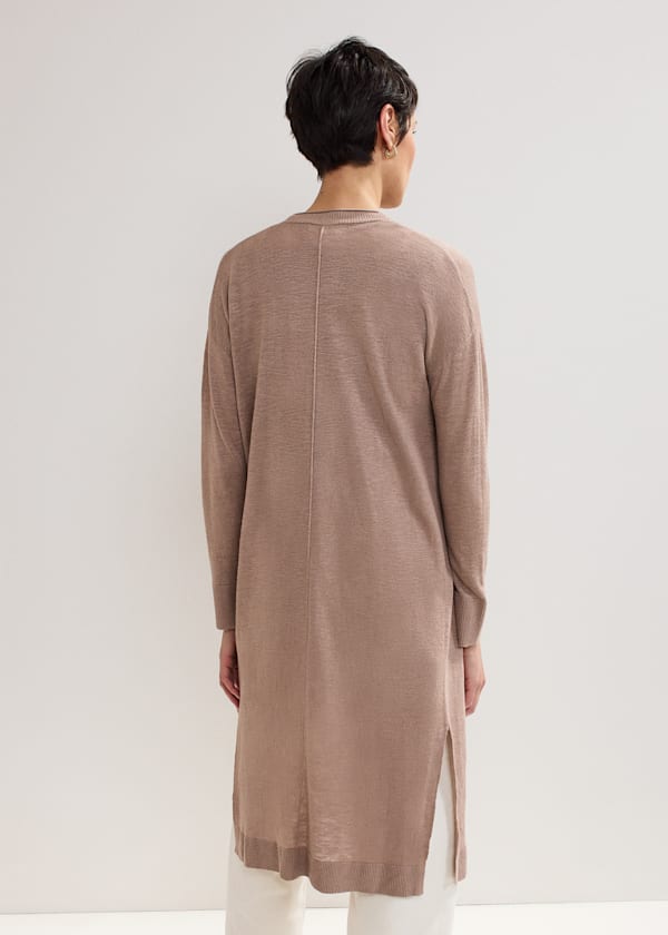 Tasha Linen Cardigan