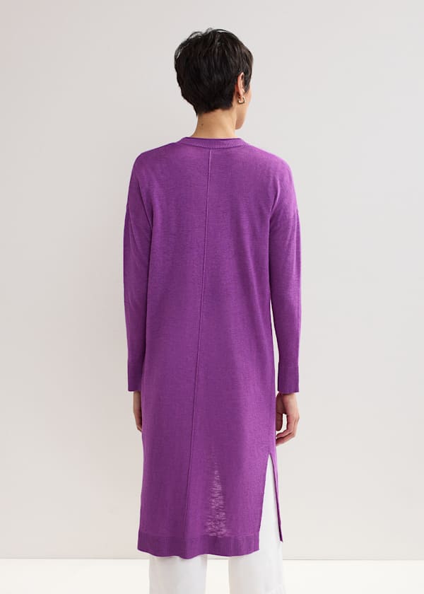 Tasha Linen Cardigan