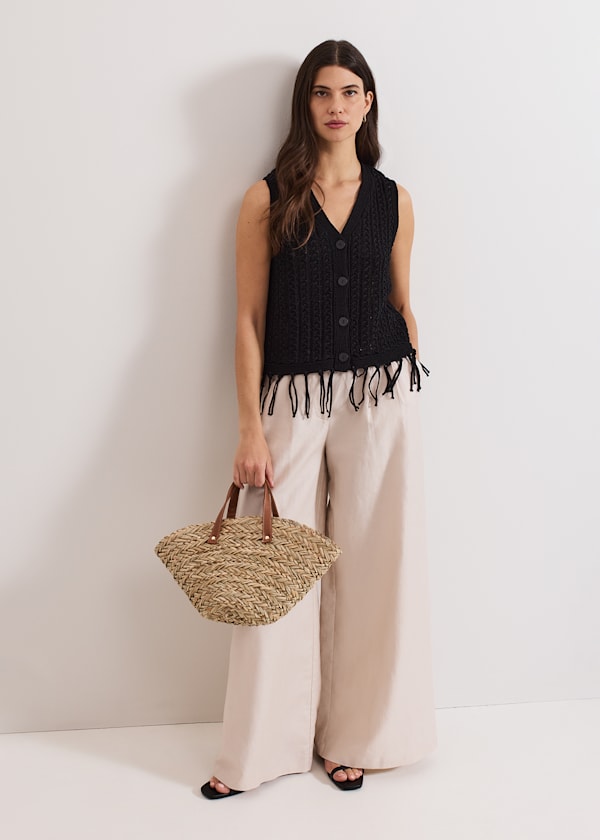Quinn Knit Waistcoat Outfit