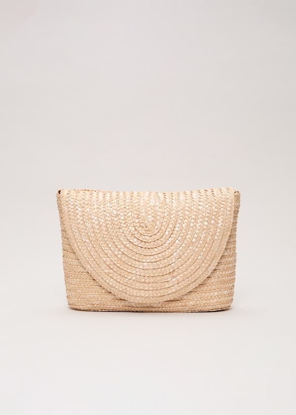 Straw Clutch Bag