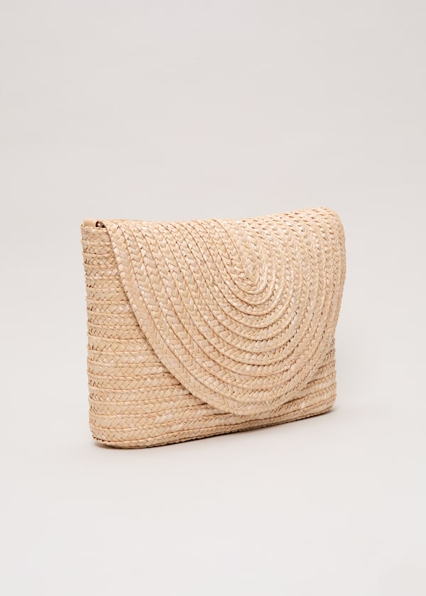 Straw Clutch Bag