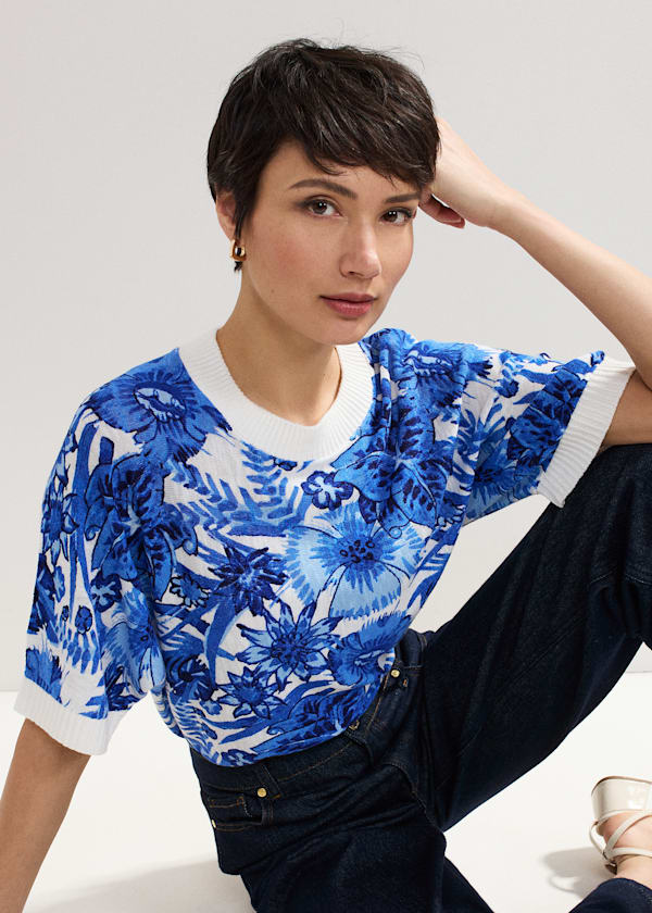 Lizzy Printed Jumper