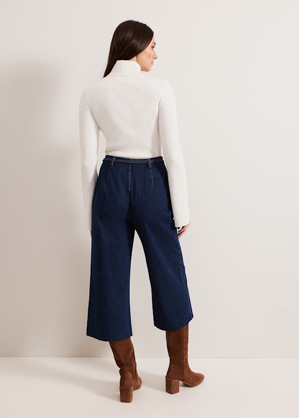 Aubrielle Denim Cullote