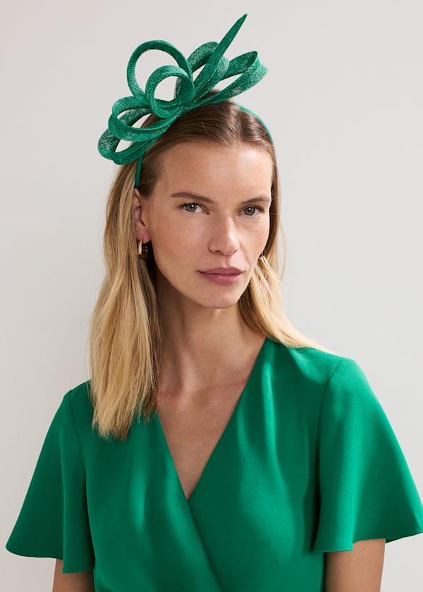 Pleat Bow Headband