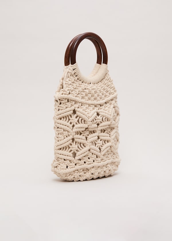Macrame Bucket Bag