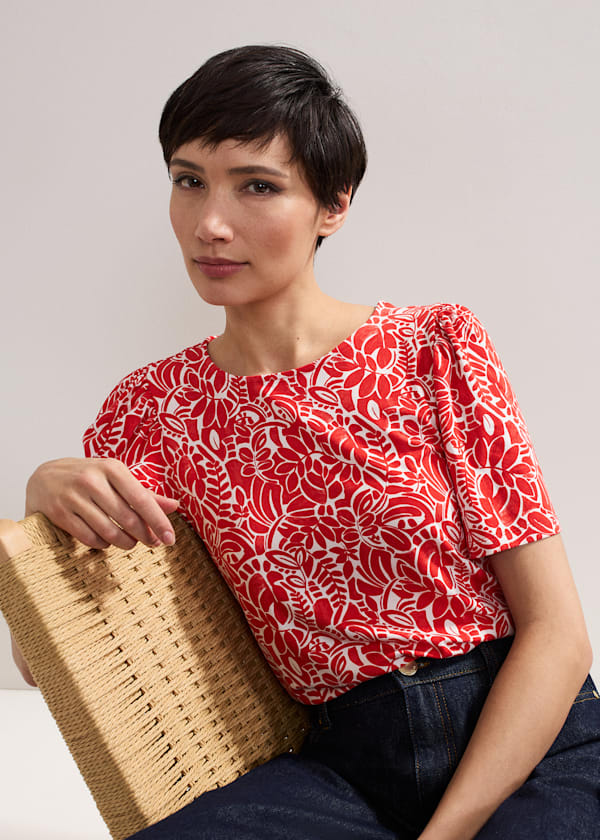 Nayana Print Top