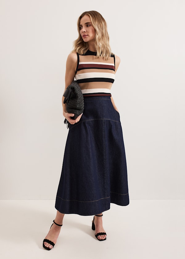 Mavis Denim Skirt