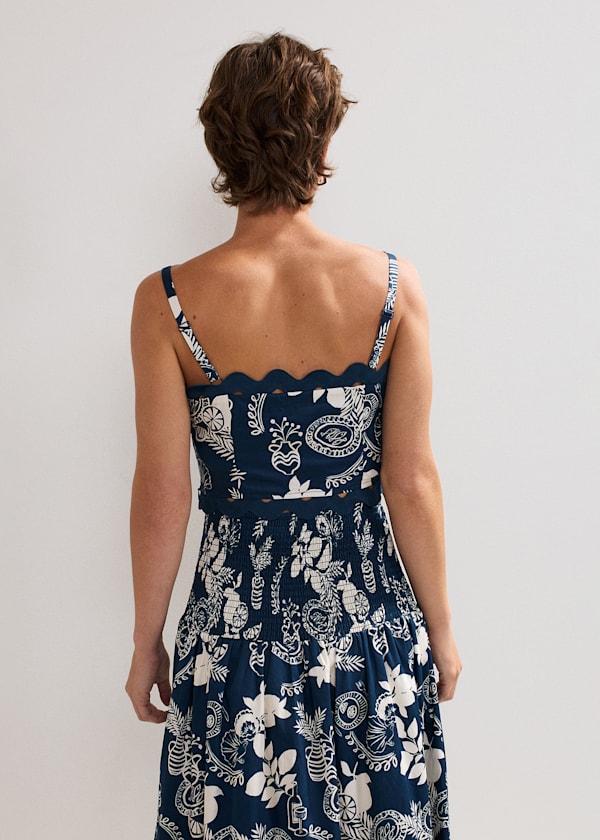Evalina Print Top