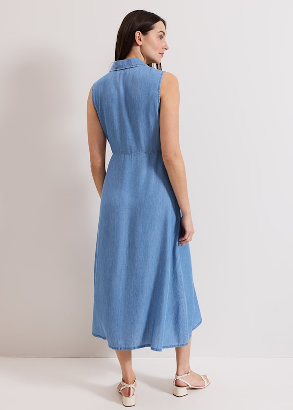 Becky Chambray Dress