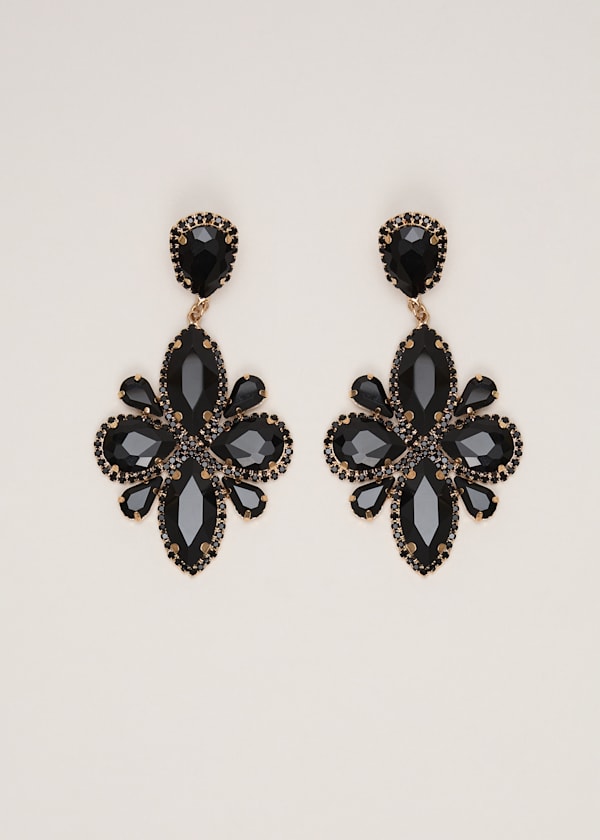 Stone Drop Earrings