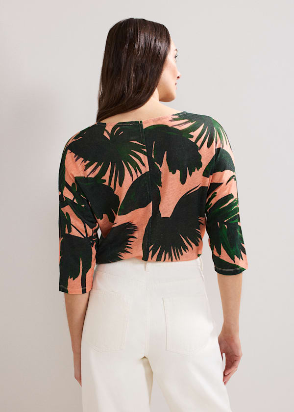 Flossie Linen Top