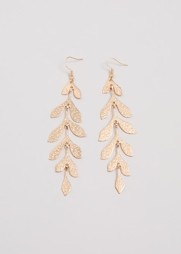 Leaf Long Earrings