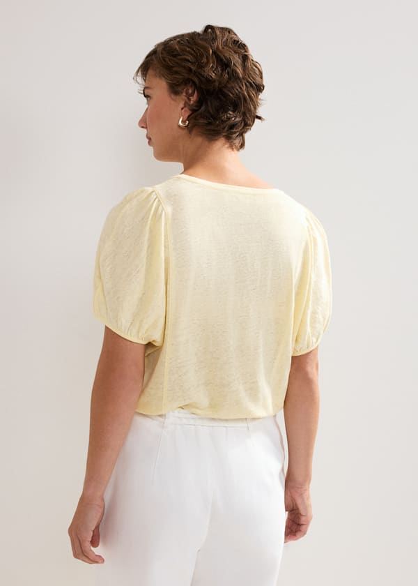 Arabel Linen Top