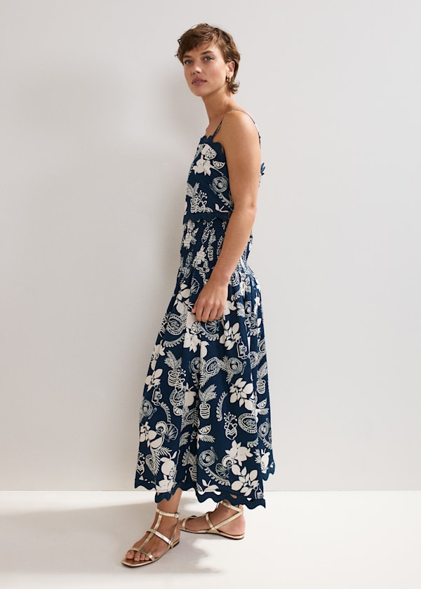 Evalina Print Skirt