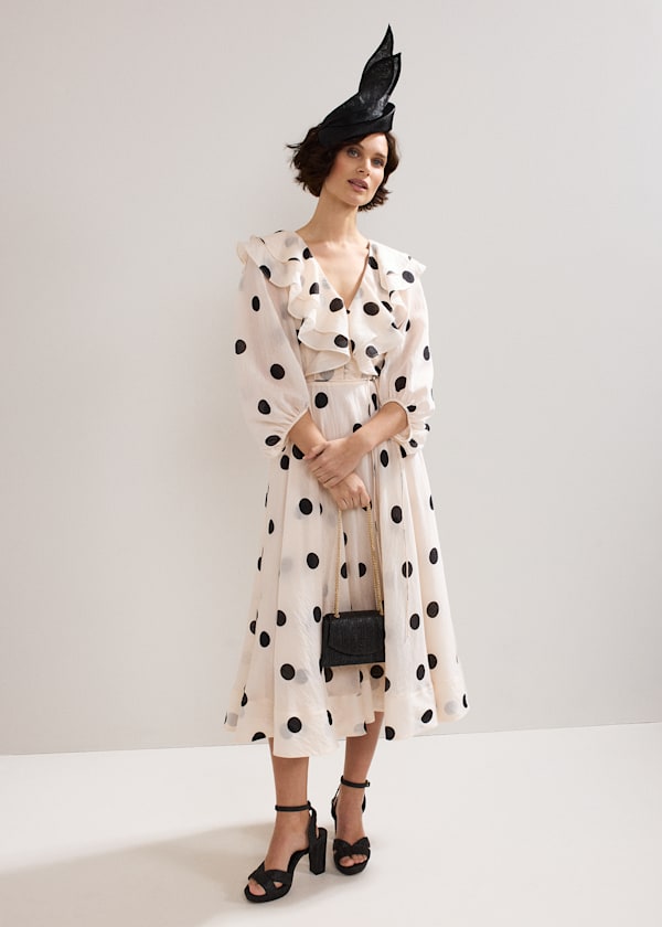 Jaqlyn Spot Dress