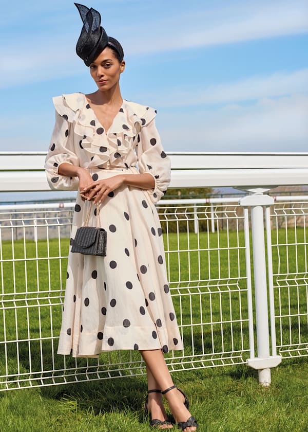 Jaqlyn Spot Dress