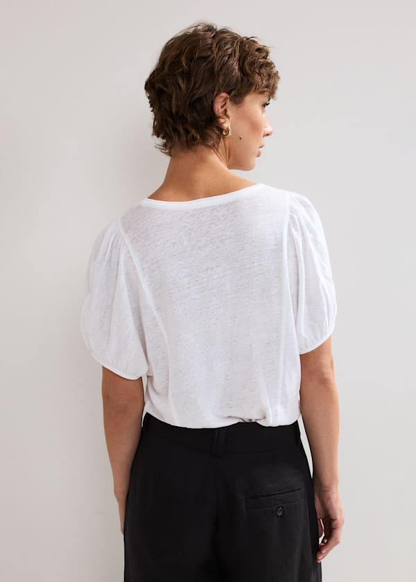 Arabel Linen Top