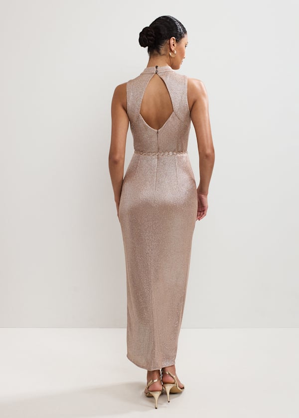 Libby Metallic Dress