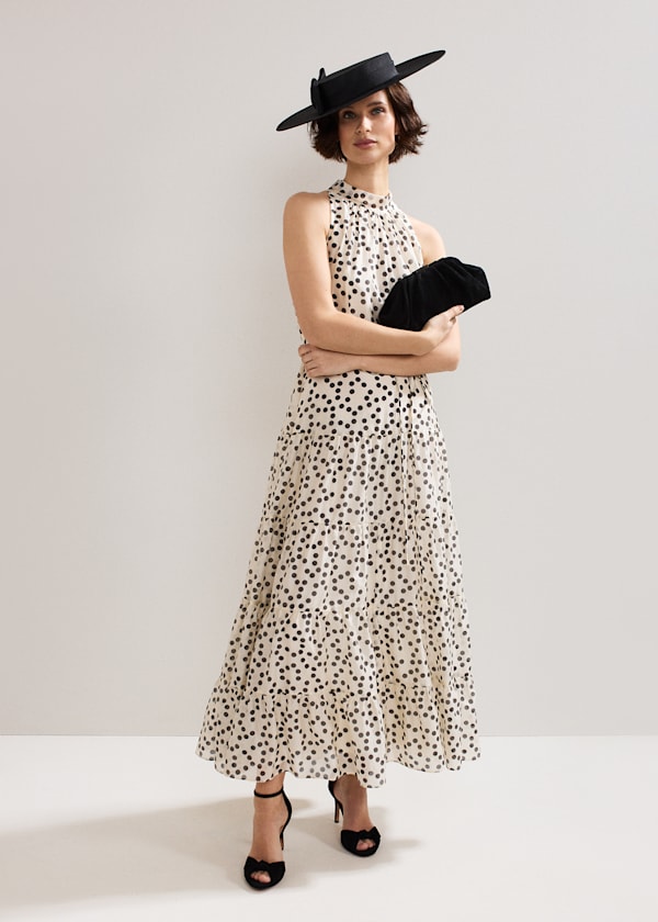 Nita Spot Maxi Dress