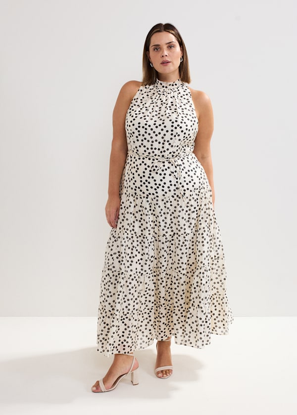 Nita Spot Maxi Dress
