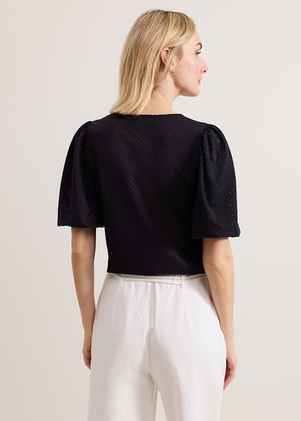 Lani Broderie Top