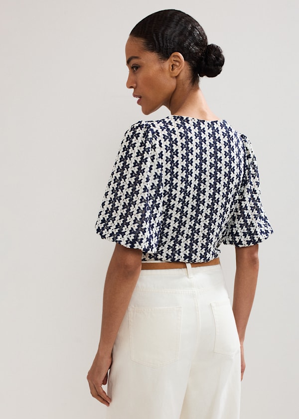 Alba Textured Top