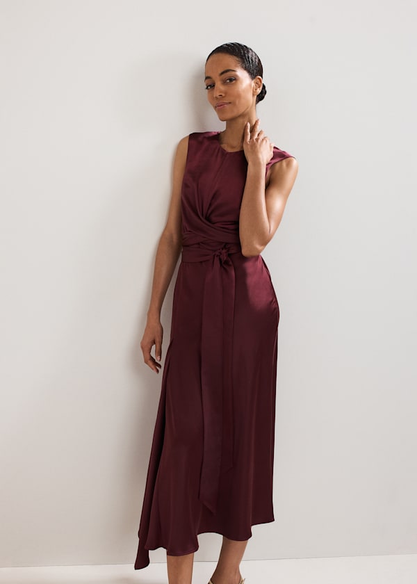 Felicity Satin Dress