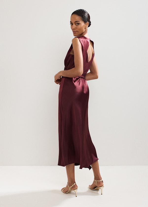 Felicity Satin Dress